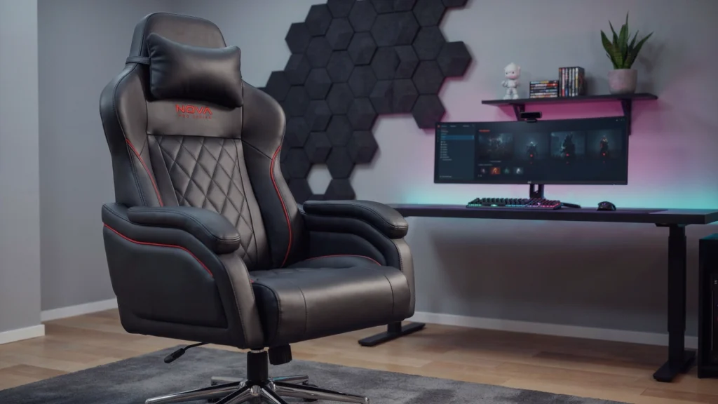 Big Frame Leather Gaming