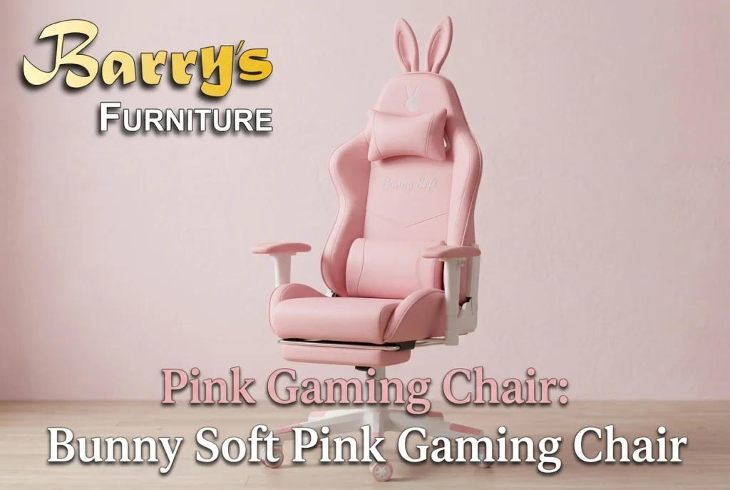 Bunny Soft Pink Gaming Chair