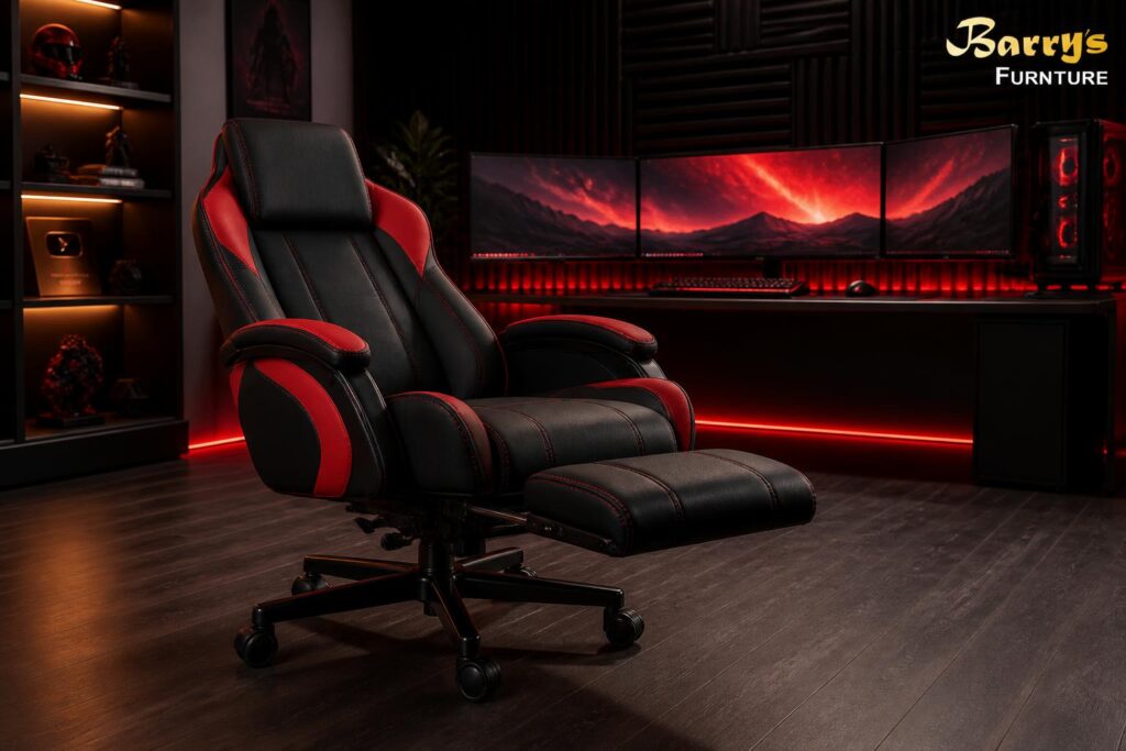 Crimson Footrest Recliner