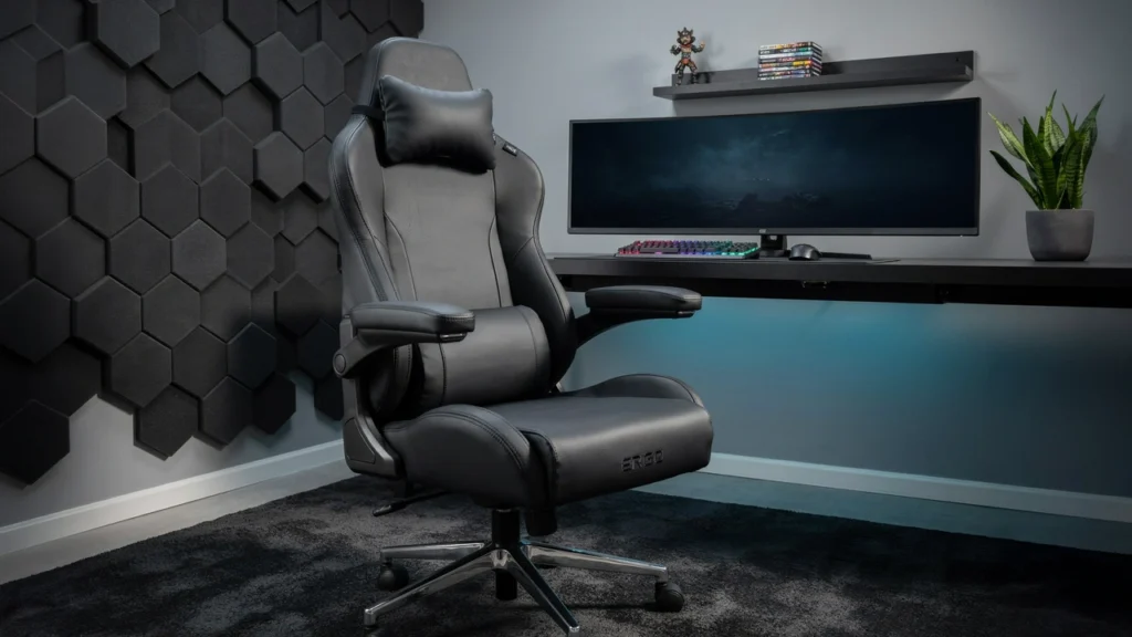 Ergo Hide Leather Gaming Chair