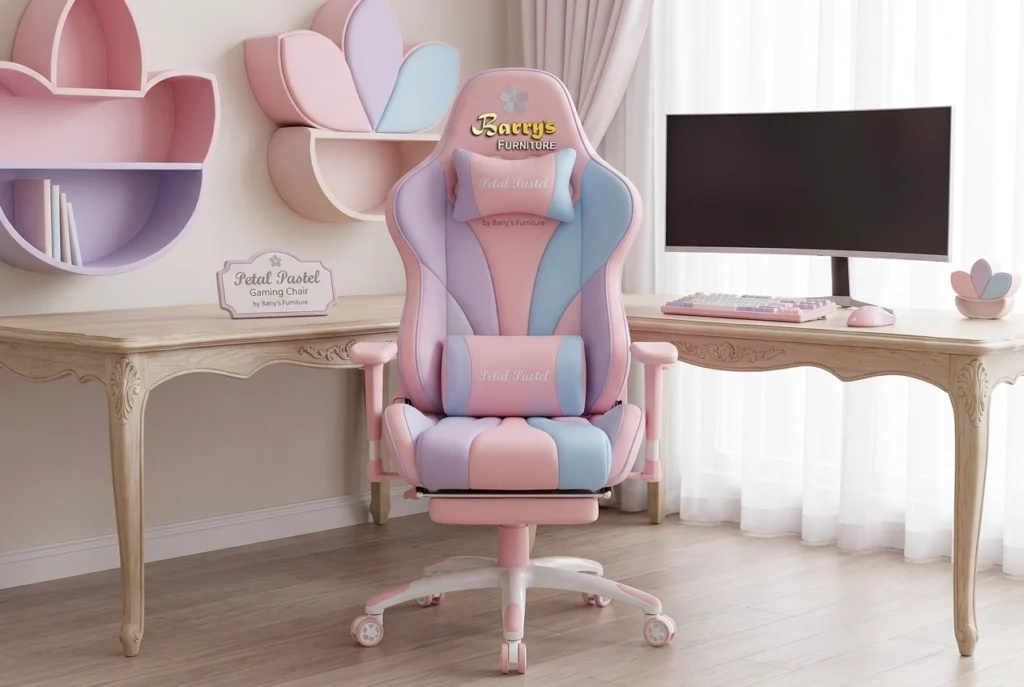 Petal Pastel Gaming Chair