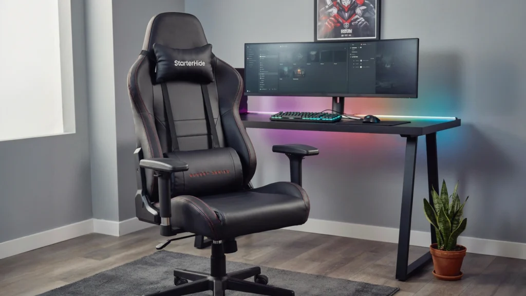 StarterHide Budget Leather Chair