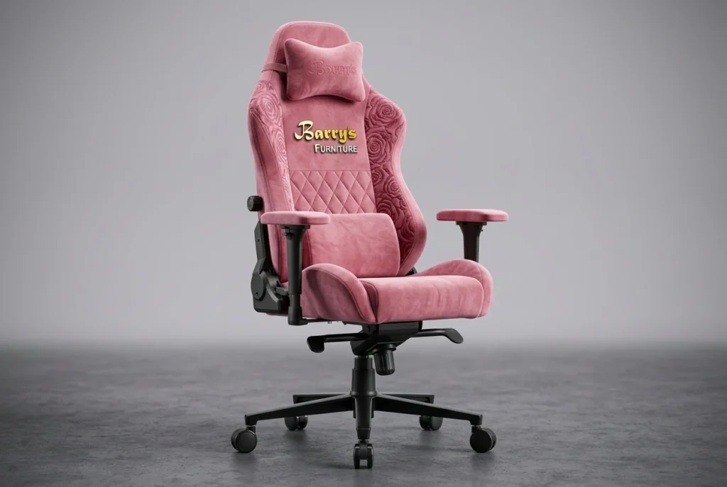 Velvet Rose Gaming Chair